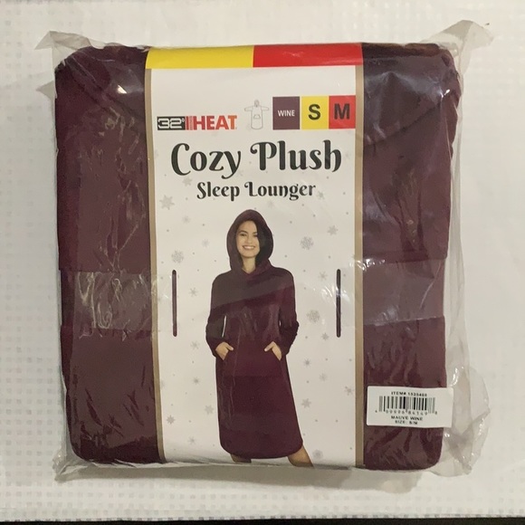 New Ladies Hooded Lounger Oversized Blanket - Picture 8 of 16